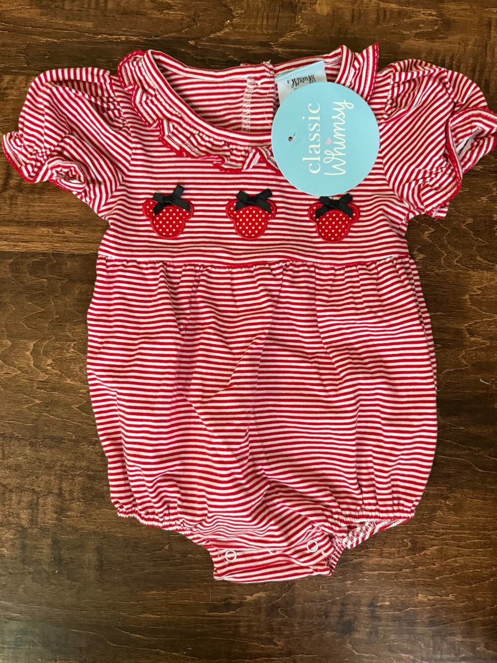Classic whimsy mickey mouse bubble 18m NEW